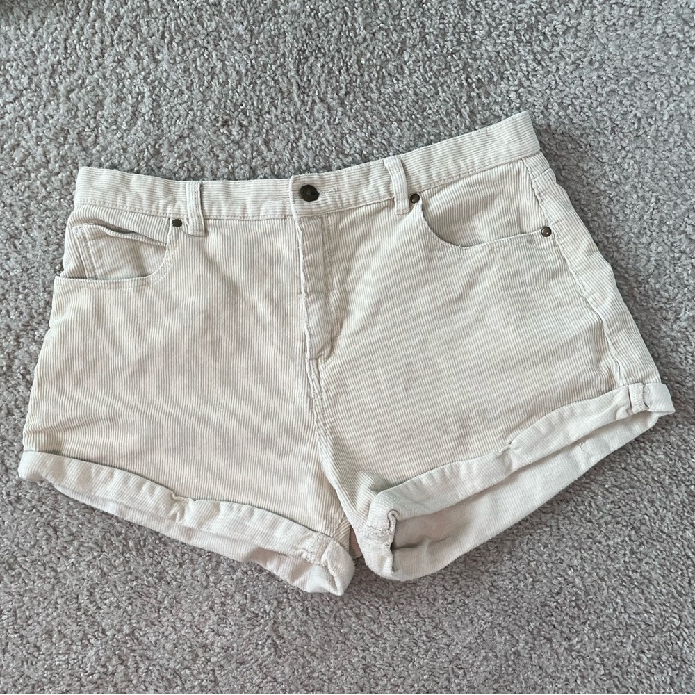 Afends corduroy shorts
